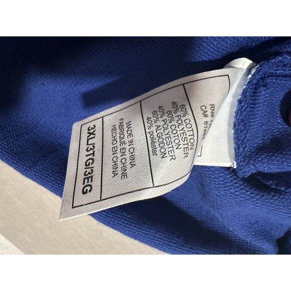 NWOT Mens Toronto Maple Leafs Fanatics Hoodie Sweatshirt Pullover 3XL Blue Laces - Picture 7 of 8